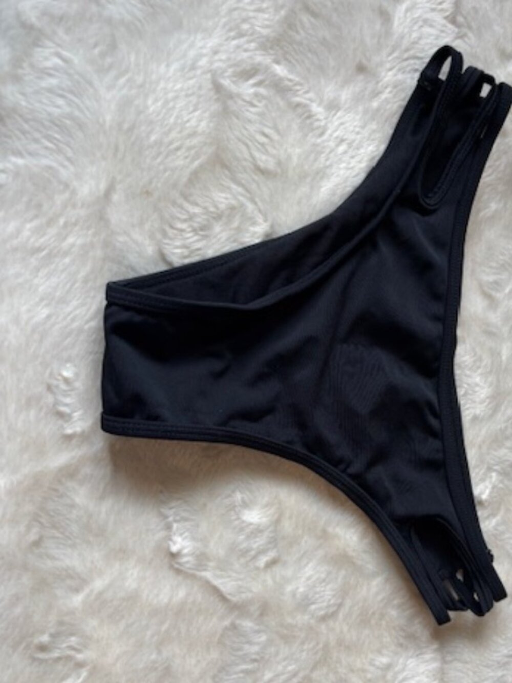 2/$25 Unbranded Black Bikini Bottom Ladies Size Small